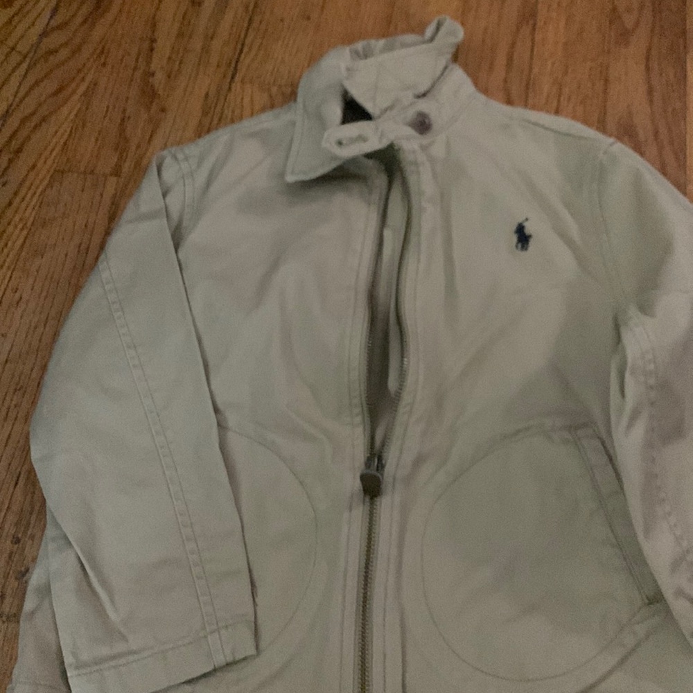 Light weight polo jacket for boys.